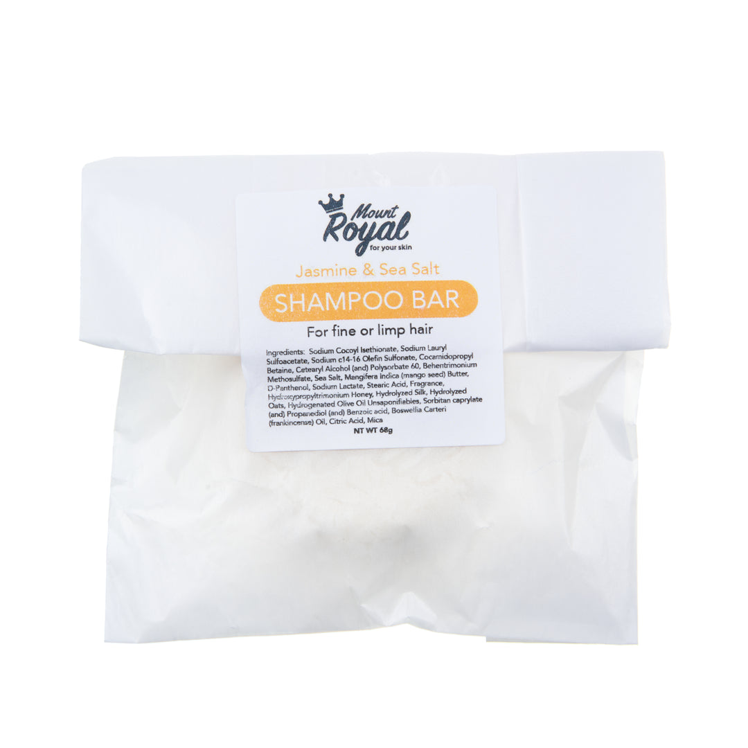 Jasmine & Sea Salt- Volumizing Shampoo Bar