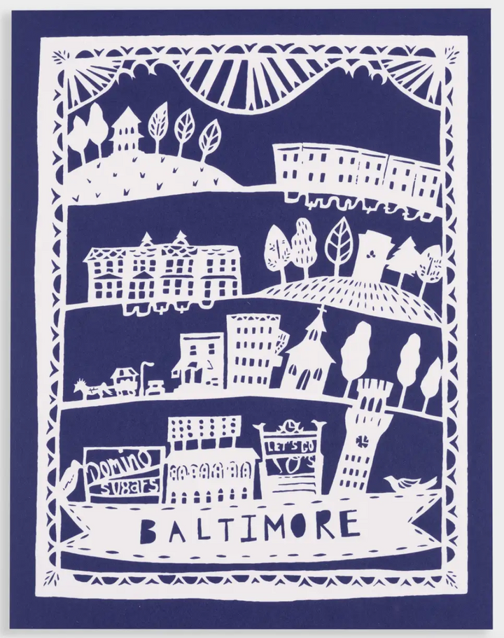 Baltimore Greeting Card