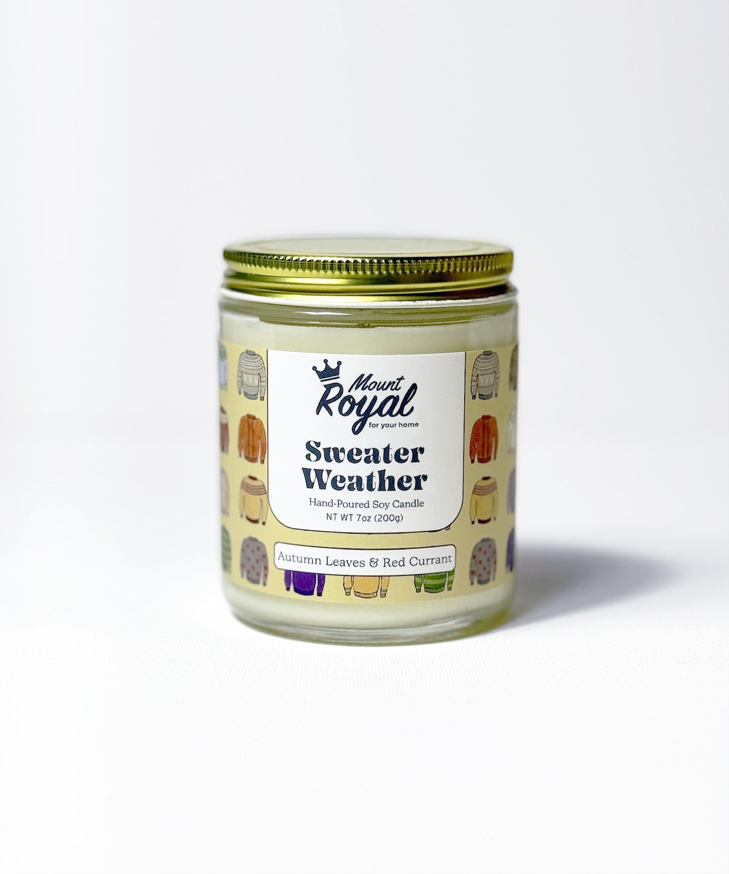 Sweater Weather Candle – Mount Royal Soap Co.
