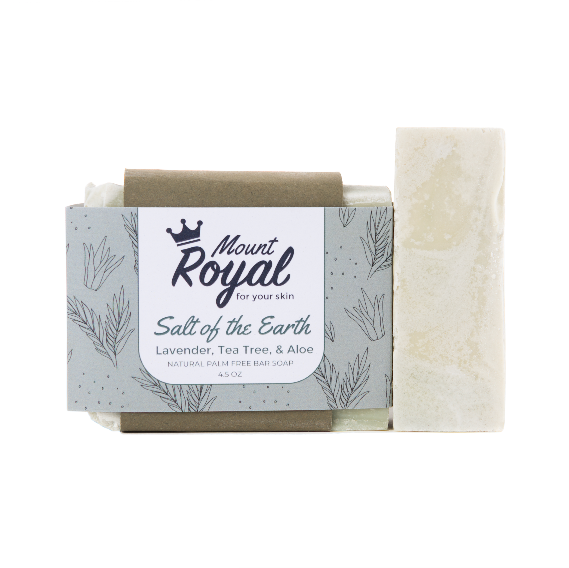 lavender and tea tree soap Salt of the Earth- Lavender, Tea Tree & Aloe Bar