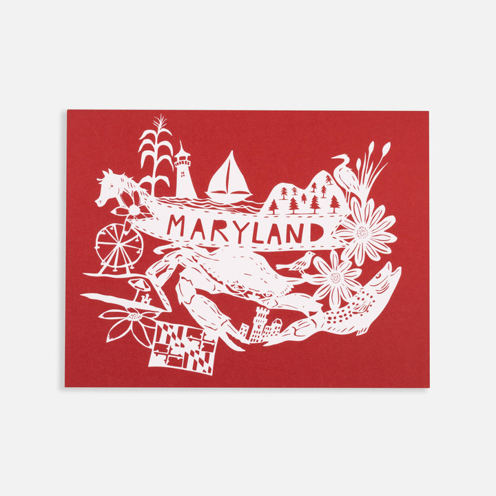 Maryland Greeting Card
