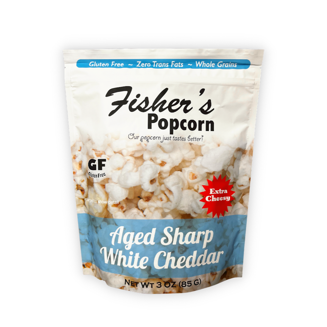 Aged Sharp White Cheddar Popcorn