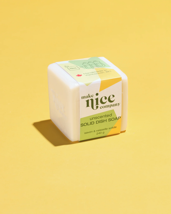 Unscented Solid Dish Soap Bar