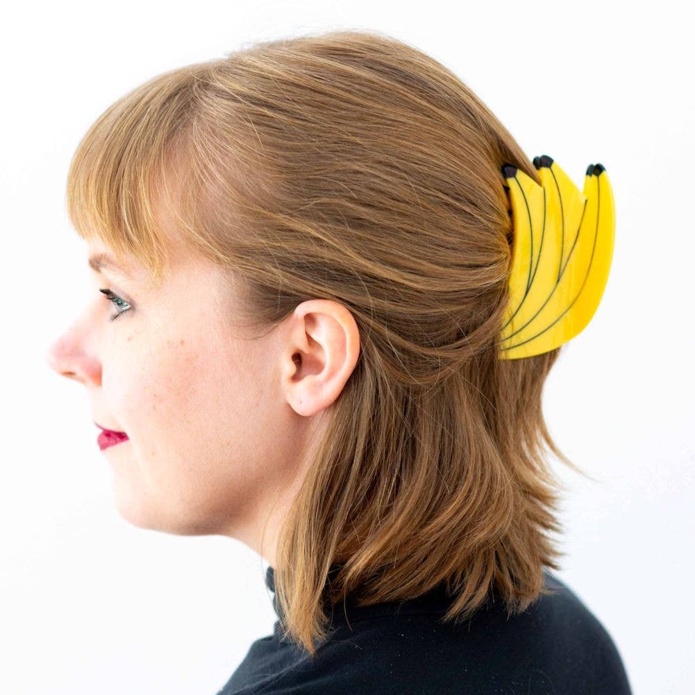 Banana Bunch Hair Claw