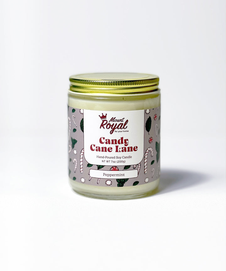 Candy Cane Lane Candle