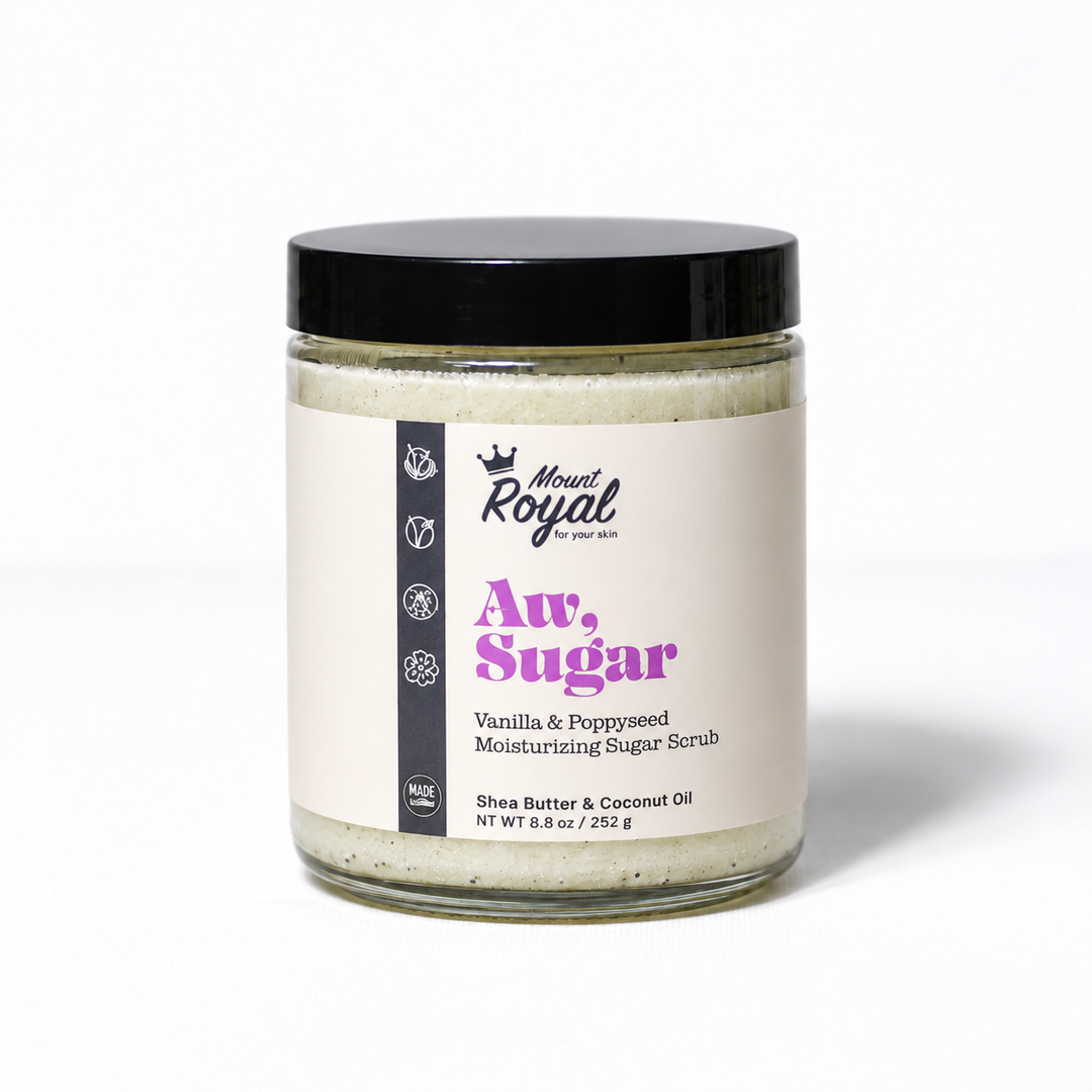 Aw, Sugar- Vanilla Moisturizing Scrub