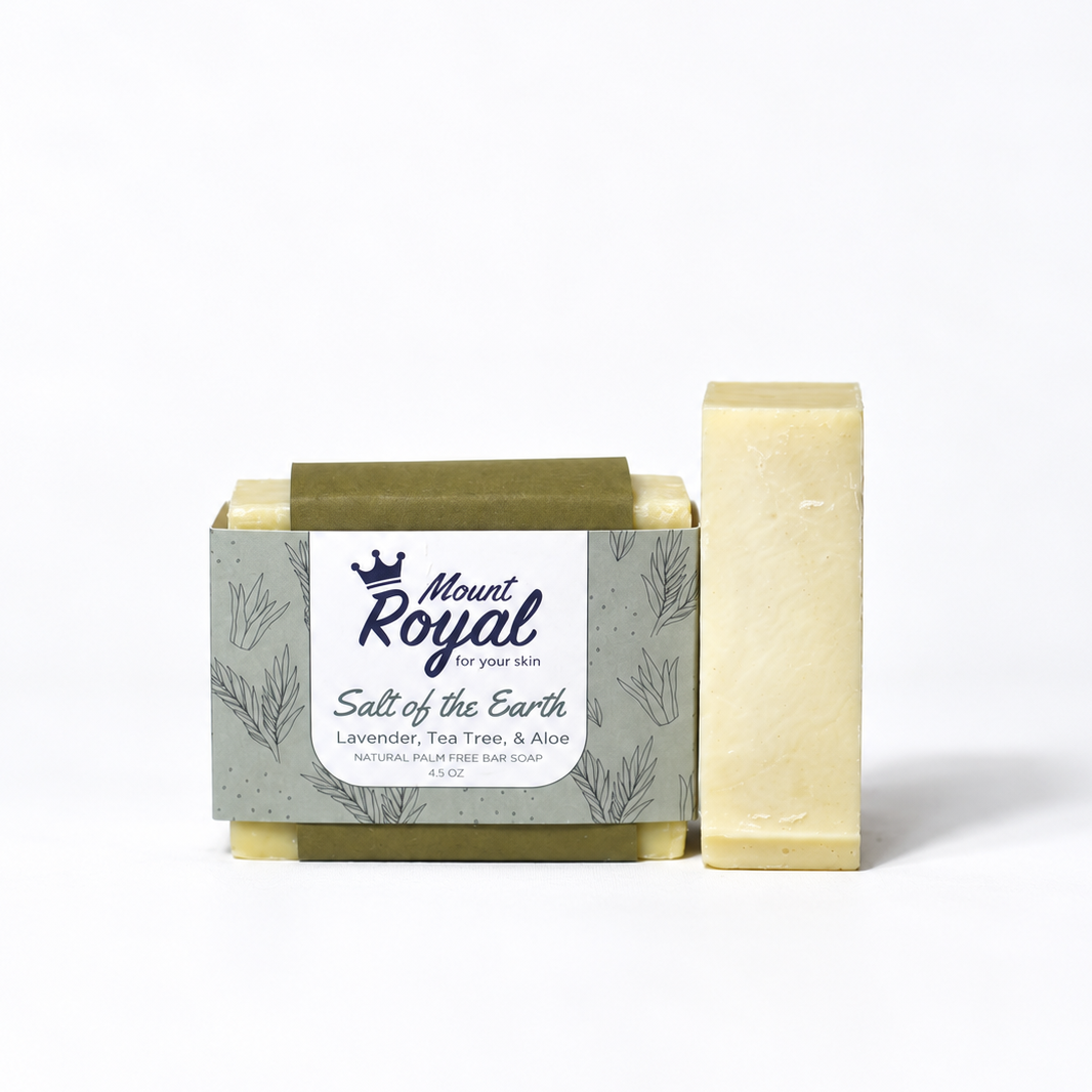Salt of the Earth- Lavender, Tea Tree & Aloe Bar
