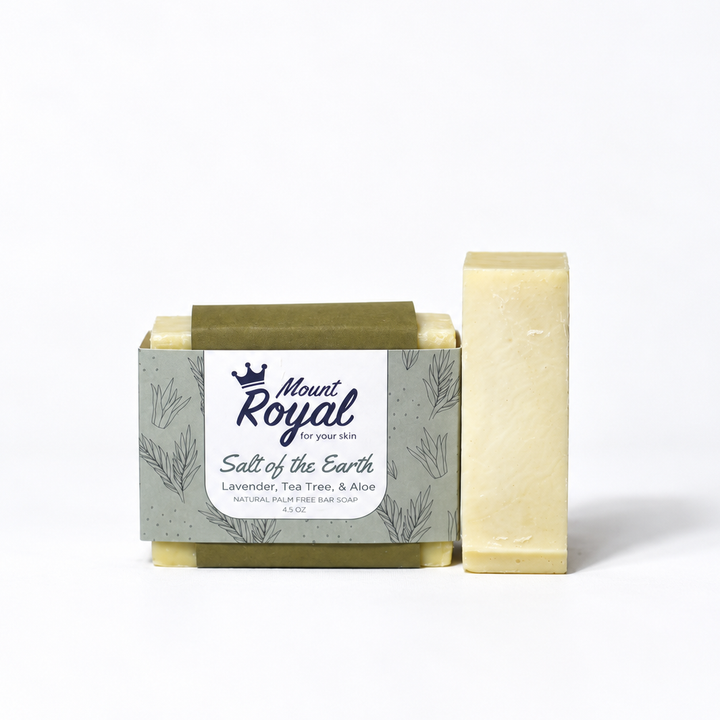 Salt of the Earth- Lavender, Tea Tree & Aloe Bar