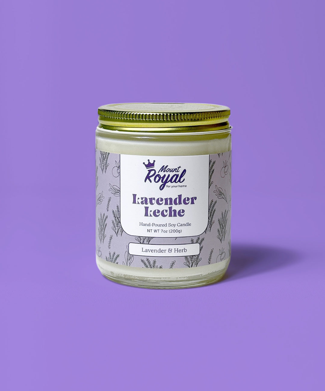 Lavender Leche Candle