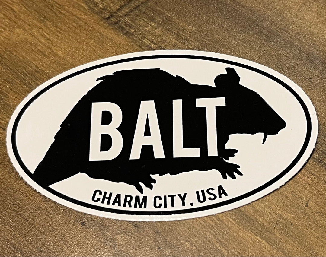 Baltimore Rat Sticker