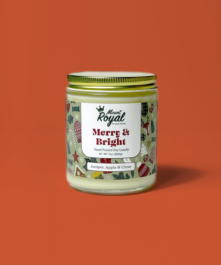 Merry and Bright Candle