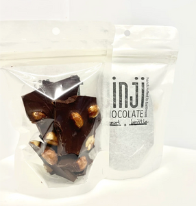 Dark Chocolate Peanut Brittle - Jinji Chocolate