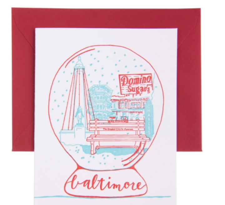 Tiny Dog Press Letterpress Holiday Cards