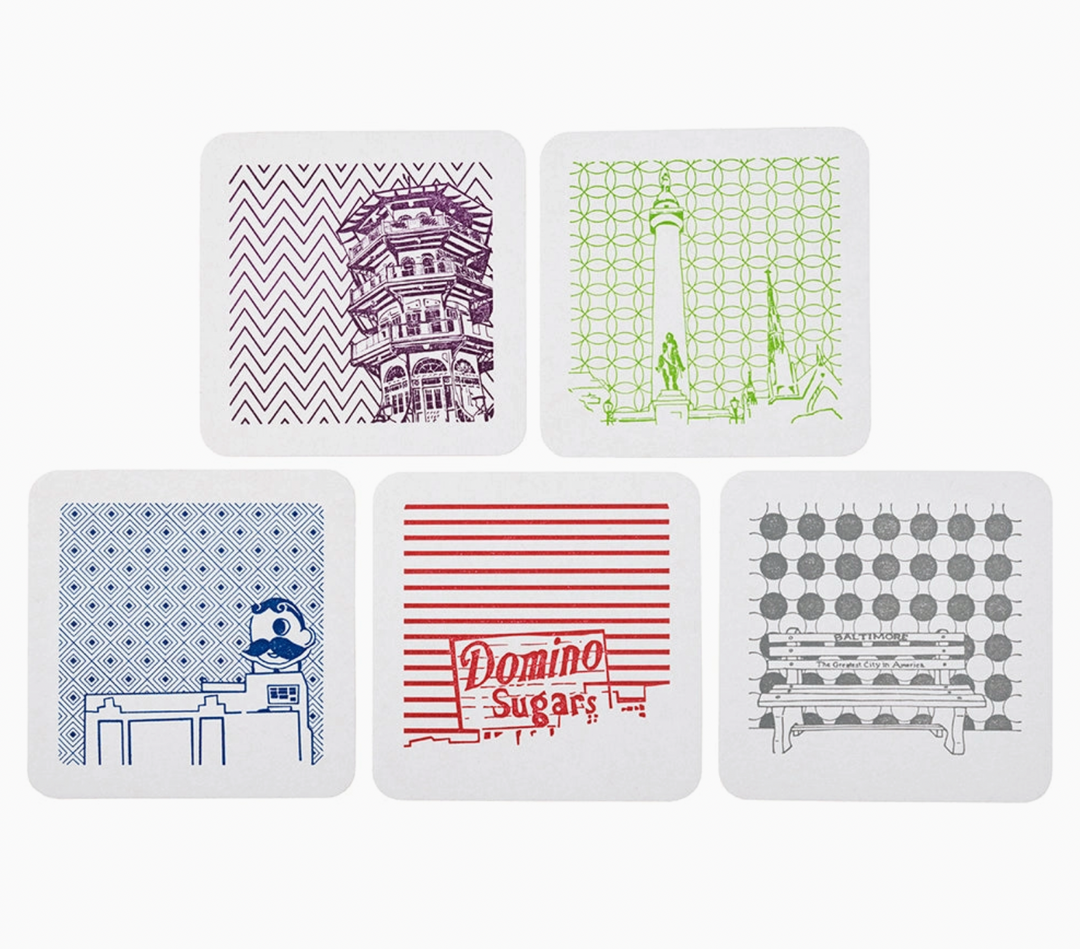 Baltimore Icon Coasters