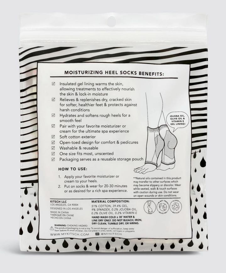 Moisturizing Heel Socks
