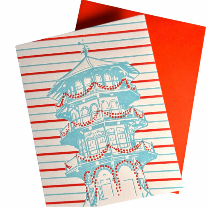 Tiny Dog Press Letterpress Holiday Cards