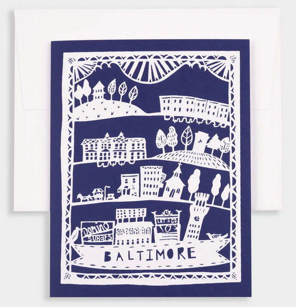 Baltimore Greeting Card