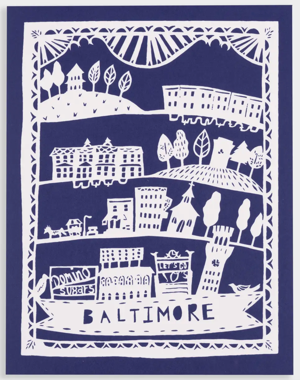Baltimore Greeting Card