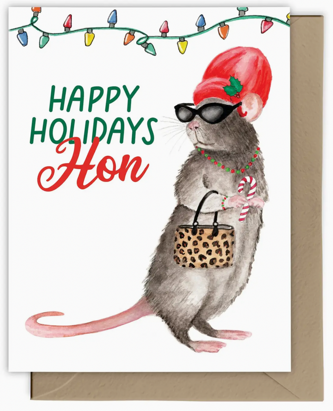 Happy Holidays Hon Card