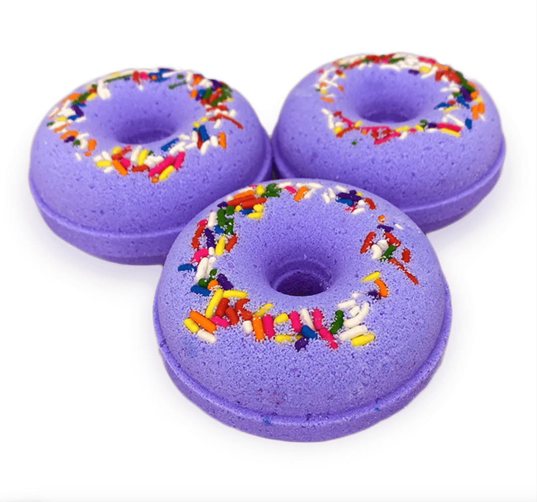 Blueberry Donut Bath Bomb