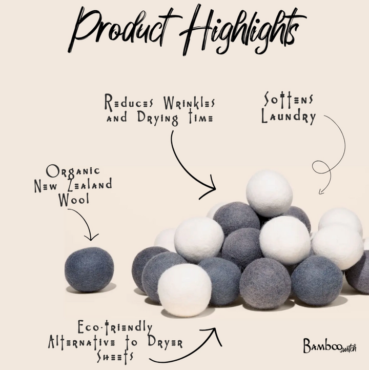 Bulk New Zealand Wool Dryer Balls