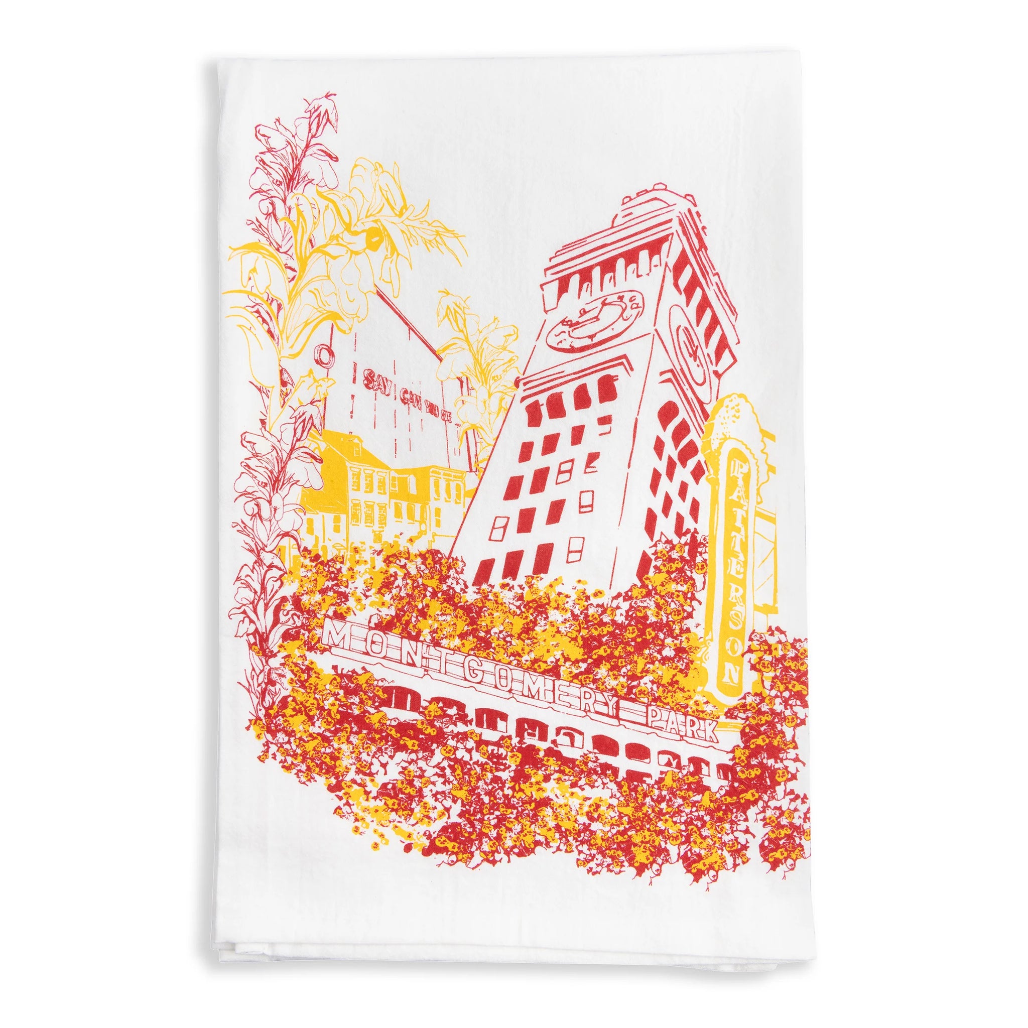 Baltimore Maryland | South Side | tea towel