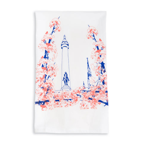 Baltimore Maryland | Washington Monument | tea towel