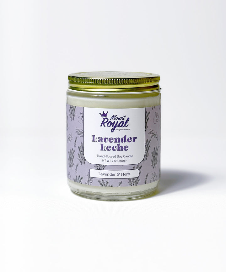Lavender Leche Candle