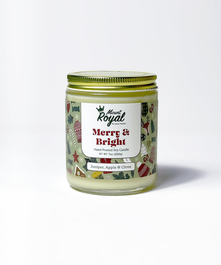 Merry and Bright Candle