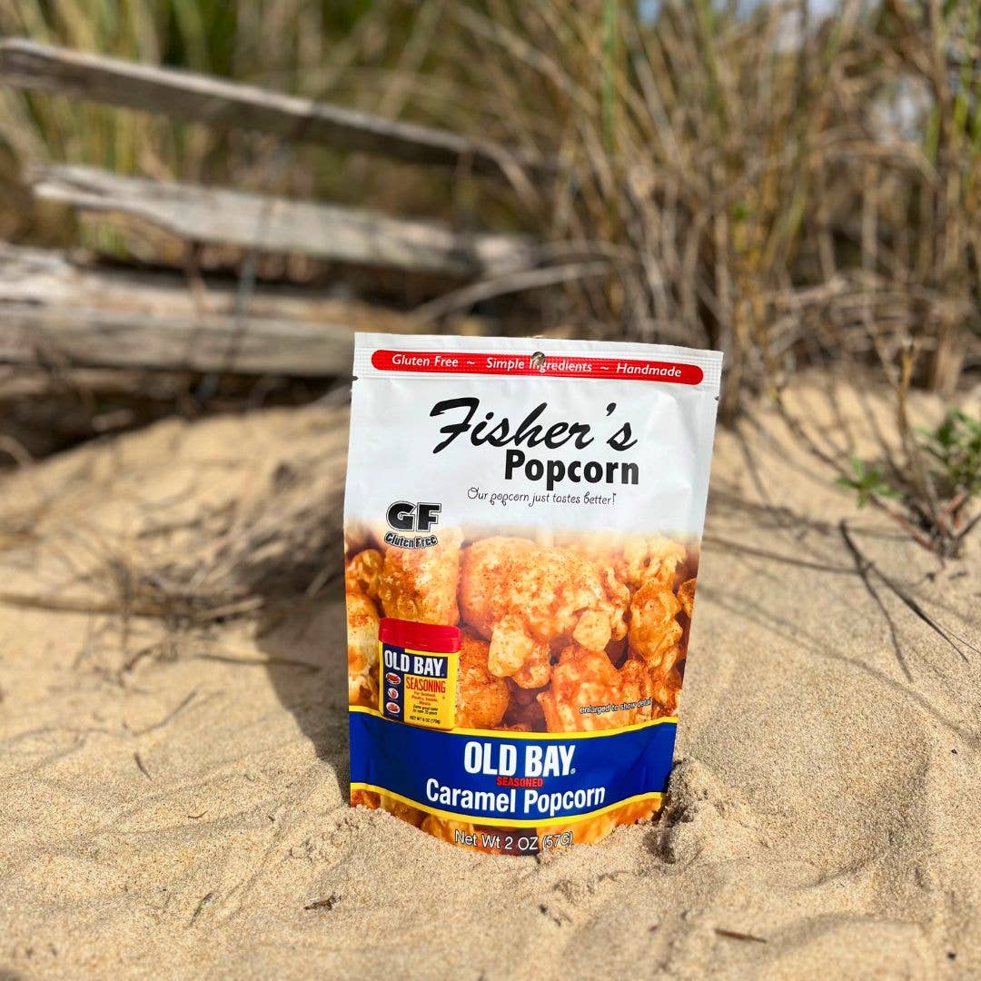 Old Bay Seasoned Caramel Popcorn