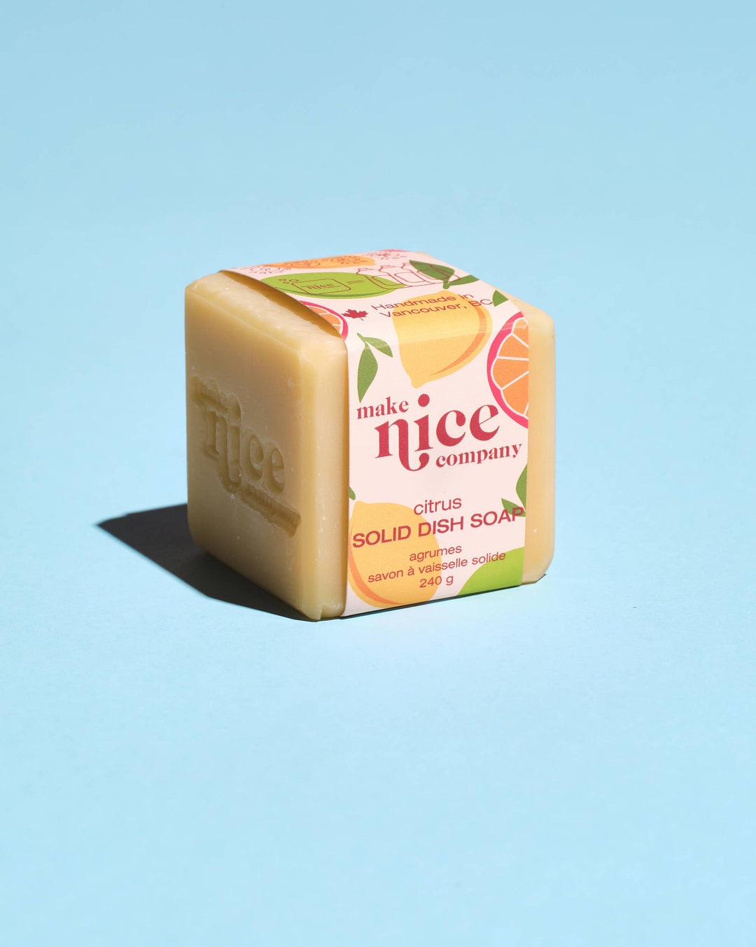 Citrus Solid Dish Soap Bar