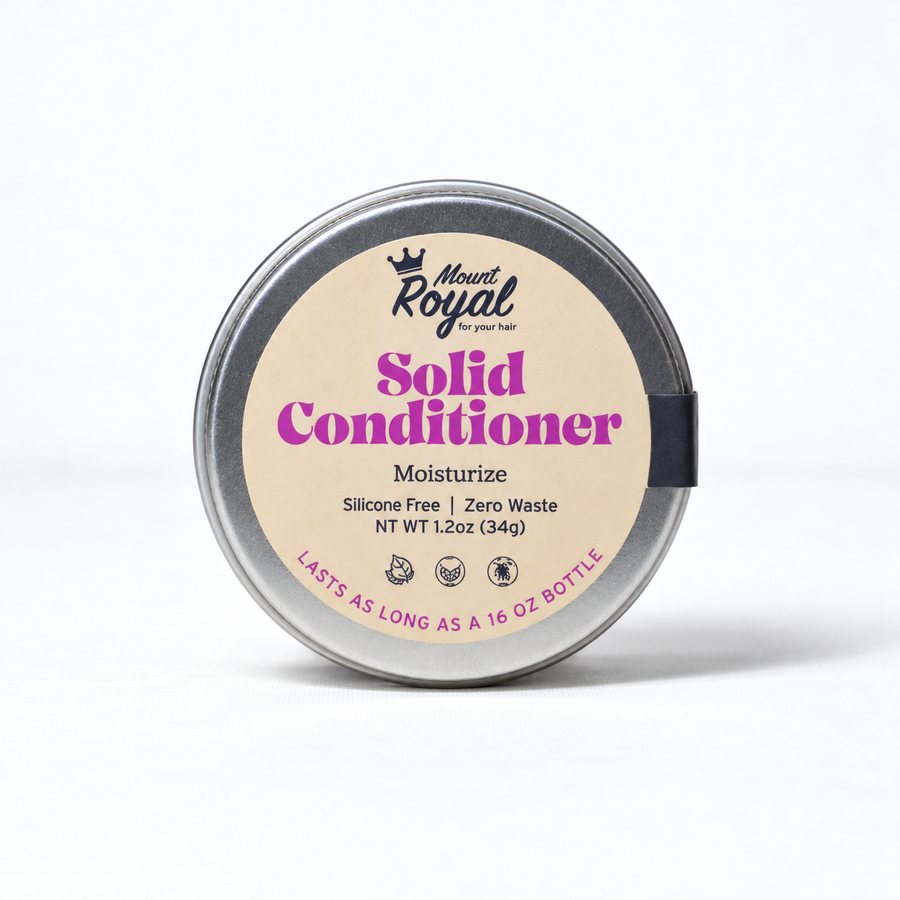 Vanilla & Silk Protein- Moisturizing Conditioner Bar in a tin