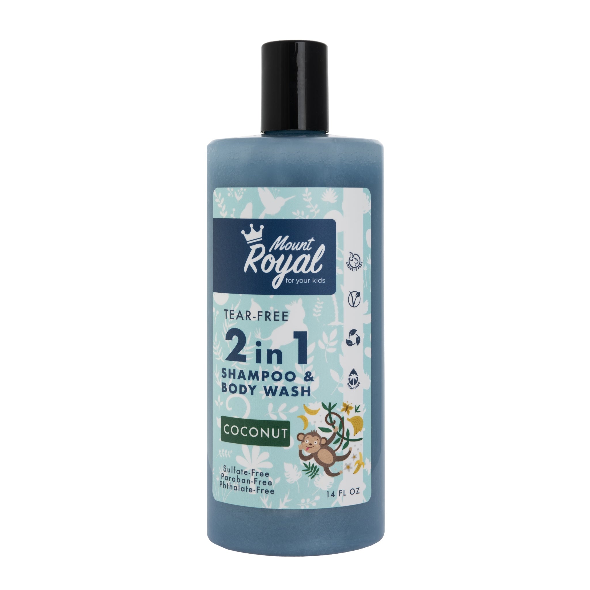 Kids 2 in 1 Shampoo/Bodywash - Coconut