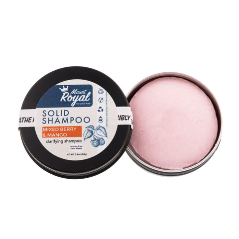 Mixed Berry & Mango- Clarifying Shampoo Bar