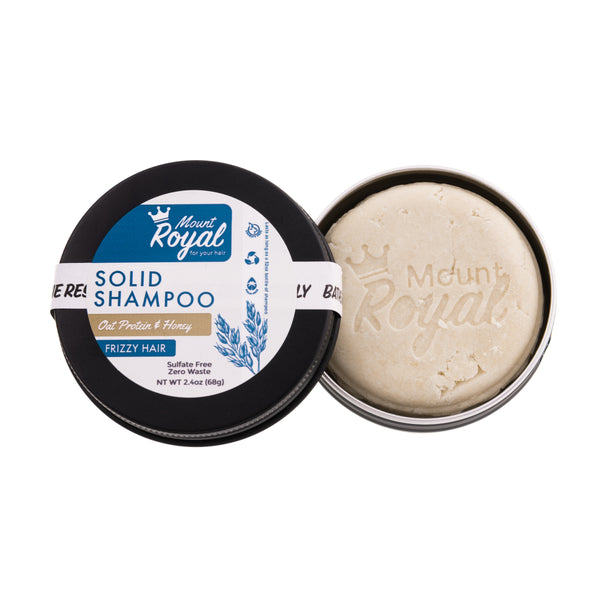 Oat Protein & Honey- Frizz Control Shampoo Bar