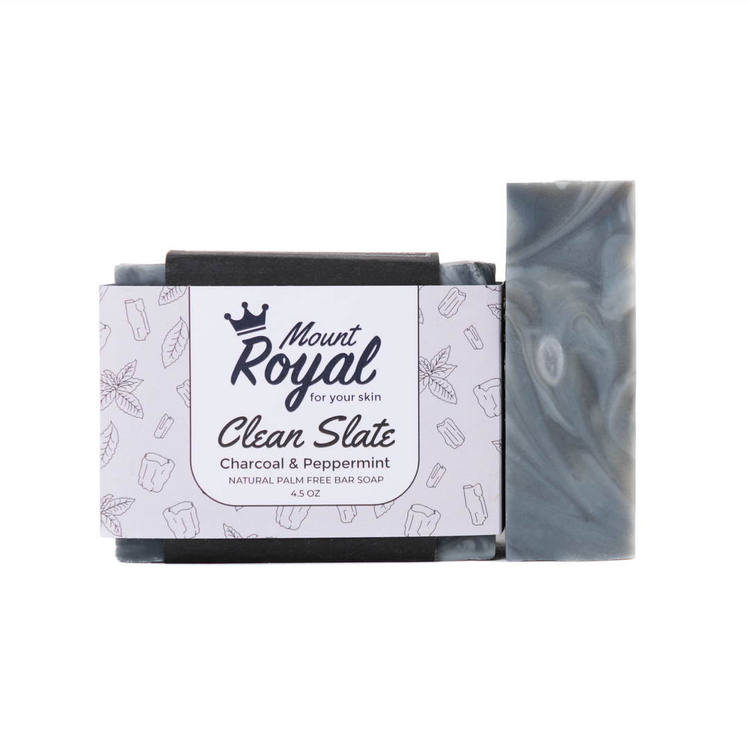 Clean Slate - Charcoal and Peppermint Bar