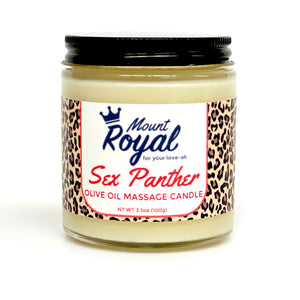 Sex Panther - Olive Oil Massage  Candle