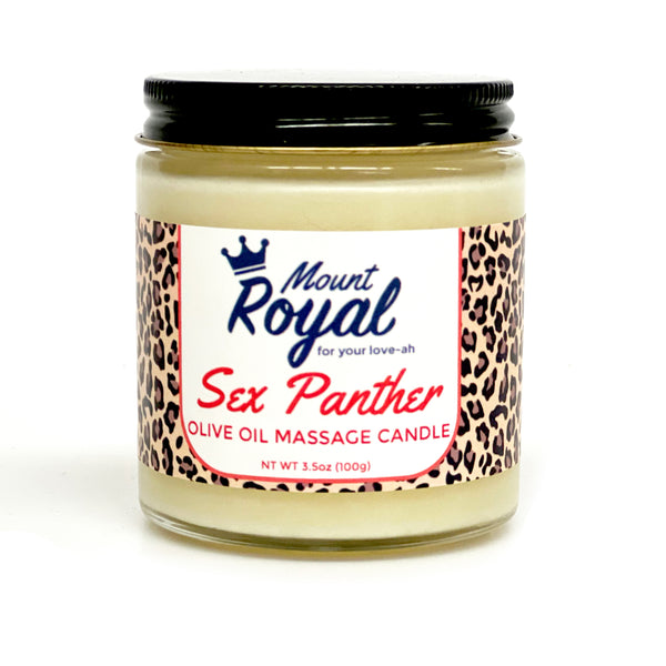 Sex Panther - Olive Oil Massage  Candle